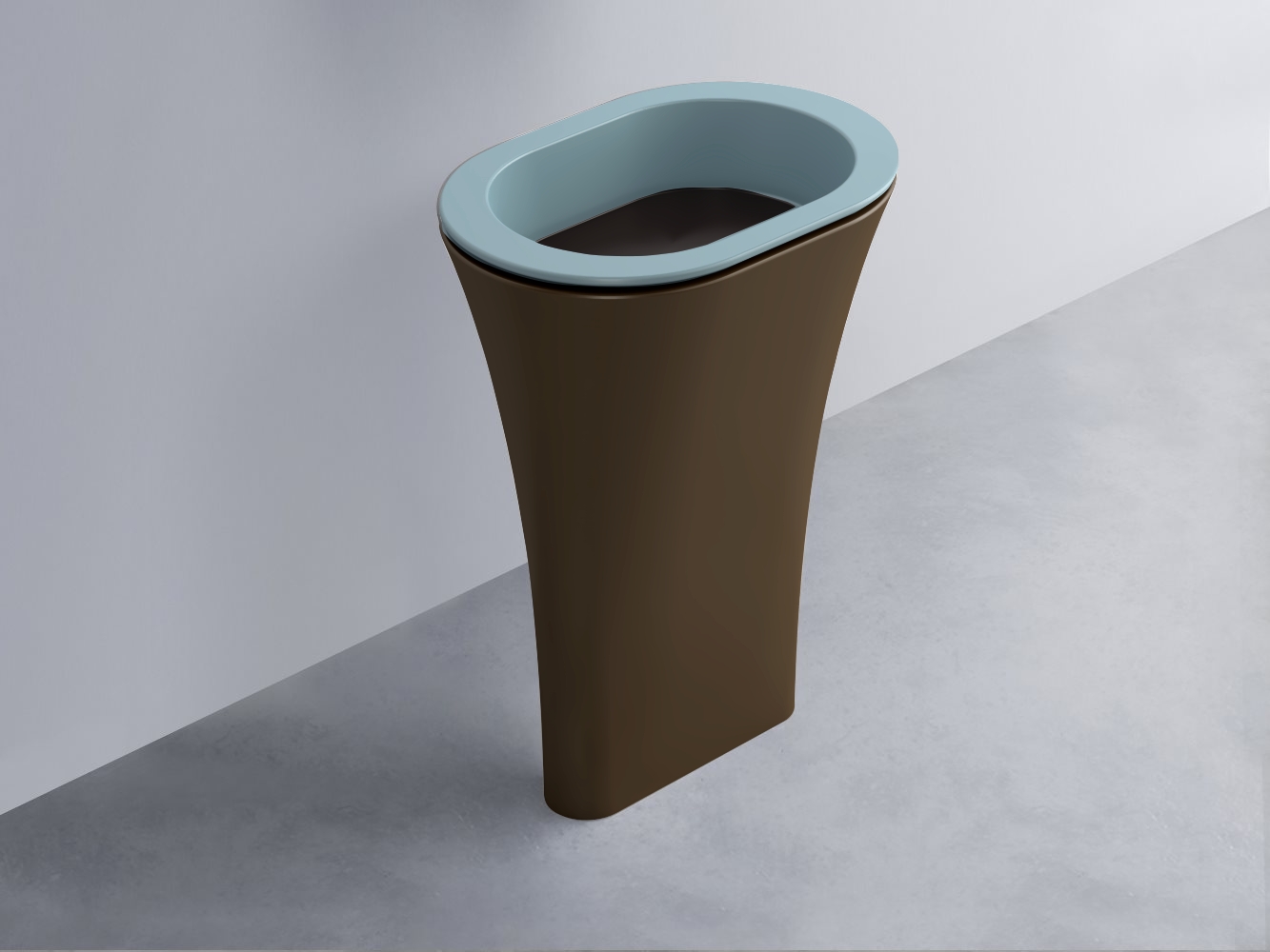 AMLA65-PL+AMPILO-LV+AMCOLO-CA Раковина Amedeo Ovale отдельностоящая cielo Enjoy + Amedeo Ceramica Cielo