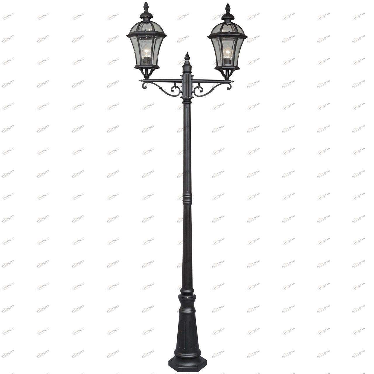 Садово-парковый светильник De Markt Сандра 811040602 DE MARKT ФОНАРЬ, ЭЛИТНЫЕ 268750 Черный 