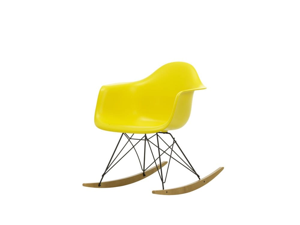 Мягкое тканевое кресло-качалка с подлокотниками VITRA Eames Plastic Chair ARCH-00023828 - Вид №136