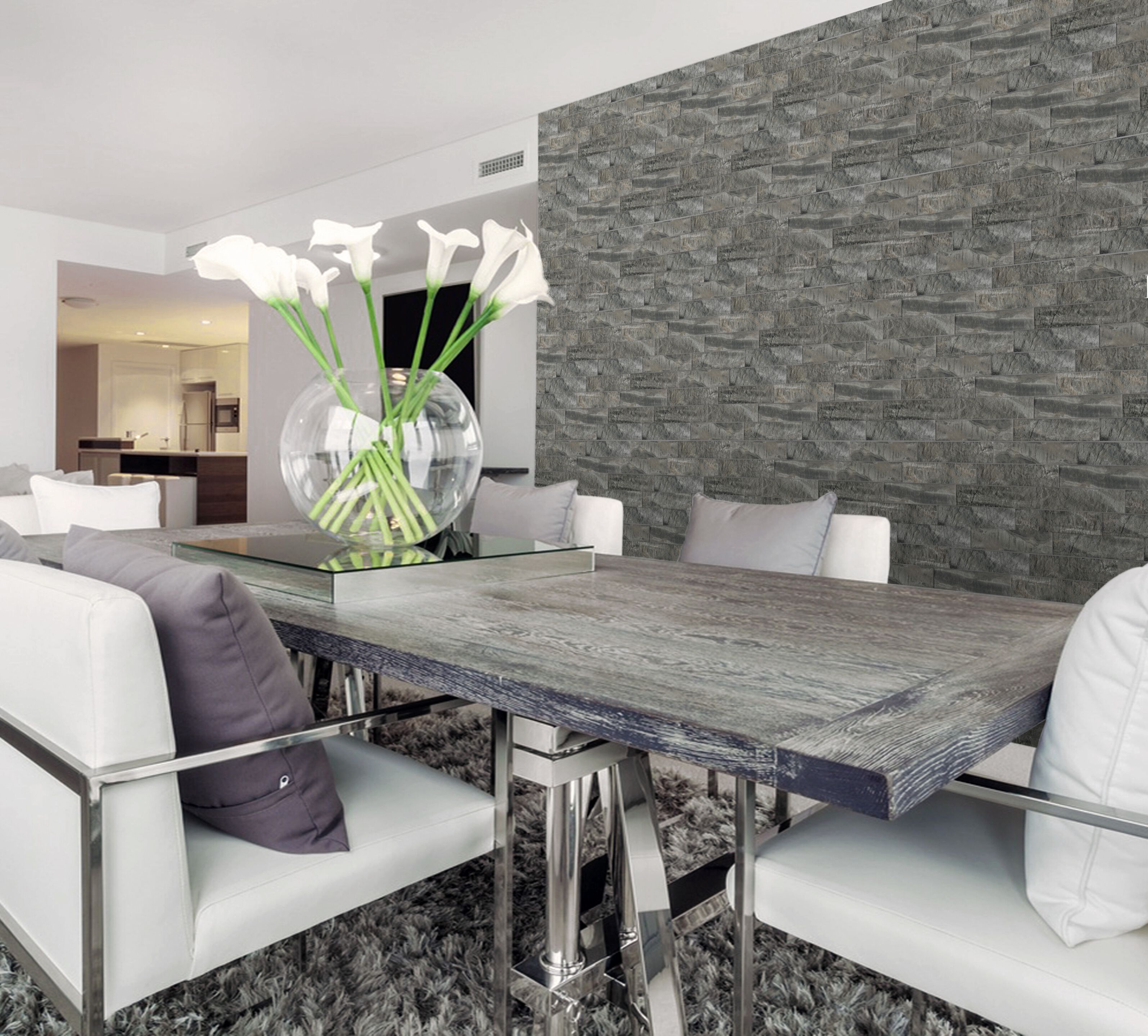 Керамогранит с эффектом камня KERADOM MINERALI ARCH-00115082 - Вид №10