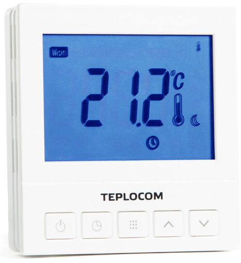 Программируемый электронный термостат TEPLOCOM TS-Prog-220/3A 86162931 STLM-0066625 - Вид №1
