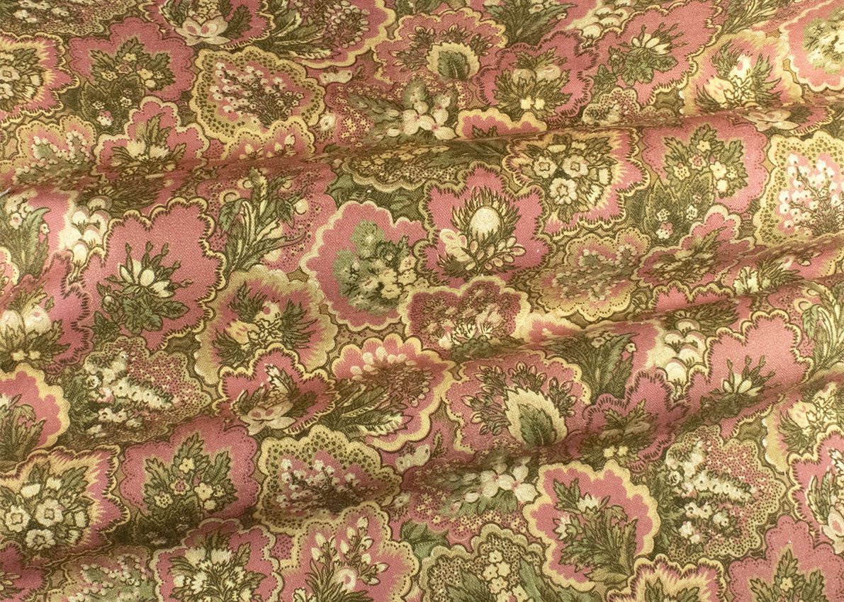 Обивочная ткань с цветочным рисунком Jannelli&Volpi СП GRANDE CORNICHE FABRICS ARCH-00015640 - Вид №2