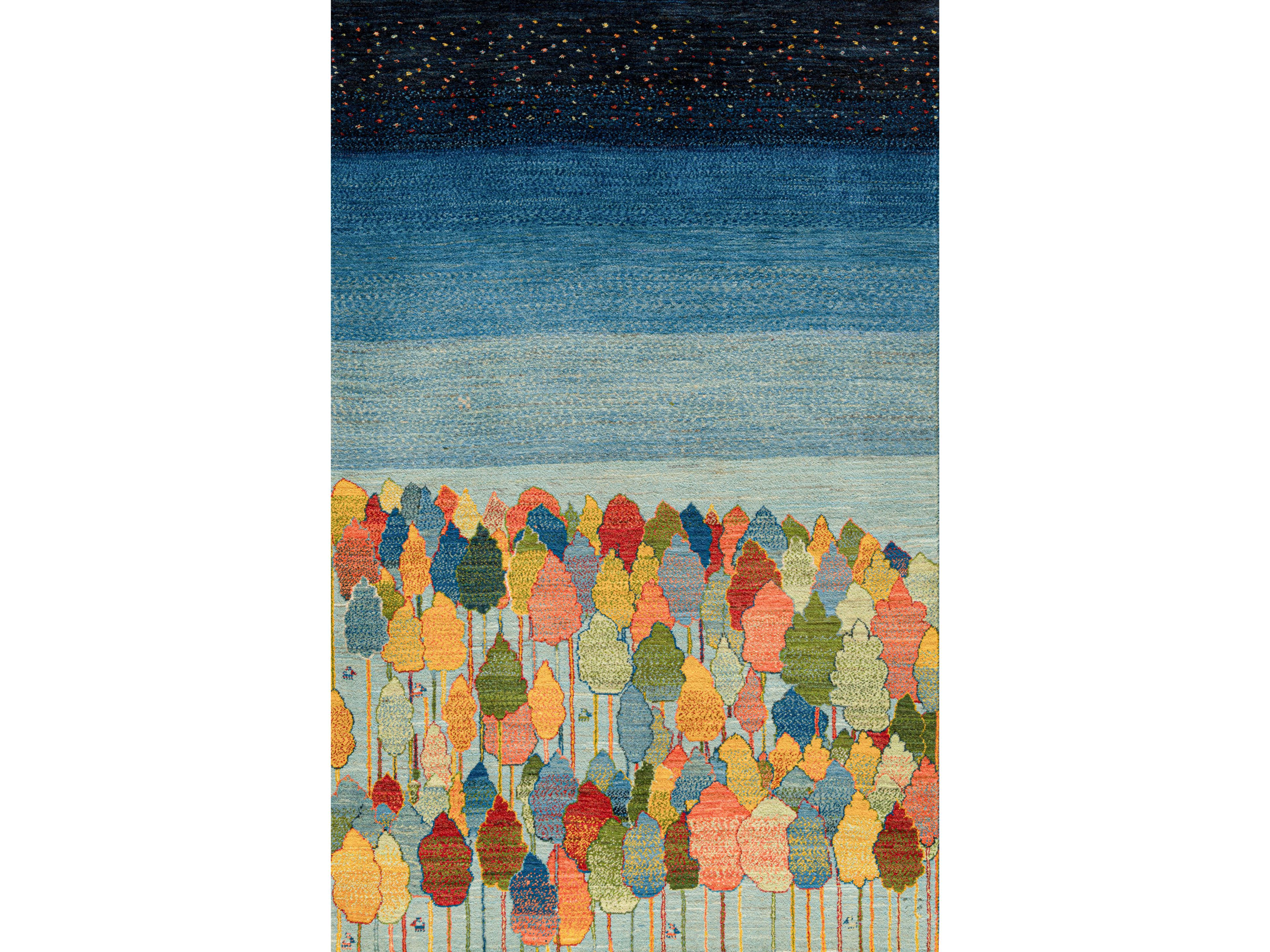 Прямоугольный шерстяной ковер Zollanvari Gabbehs Landscapes ARCH-00095836 - Вид №1