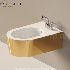 5051BGOLD Биде подвесное Link Ceramica Flaminia