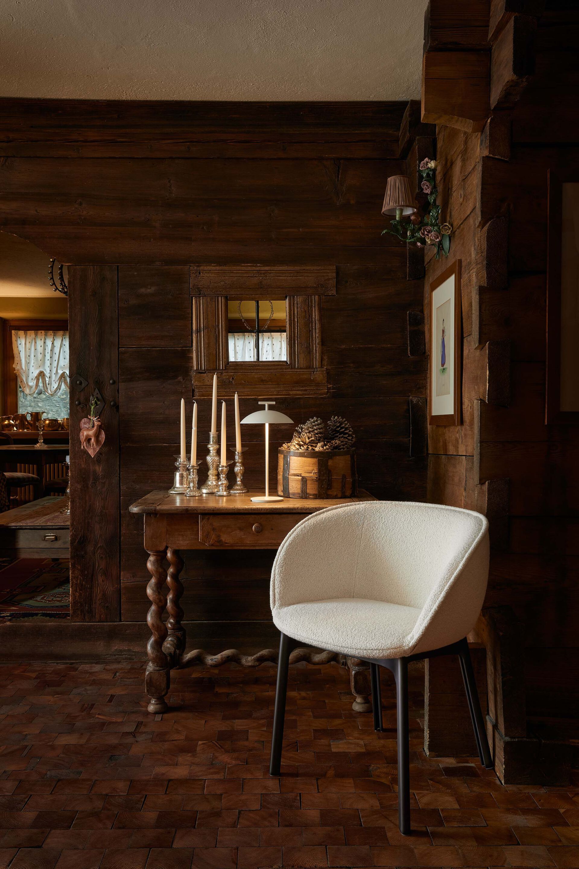 Стальная светодиодная настольная лампа Kartell Geen-A ARCH-00113657 - Вид №1