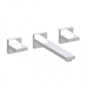 80263 Встраиваемый настенный смеситель для раковины на 3 отверстия HORUS Range Philae