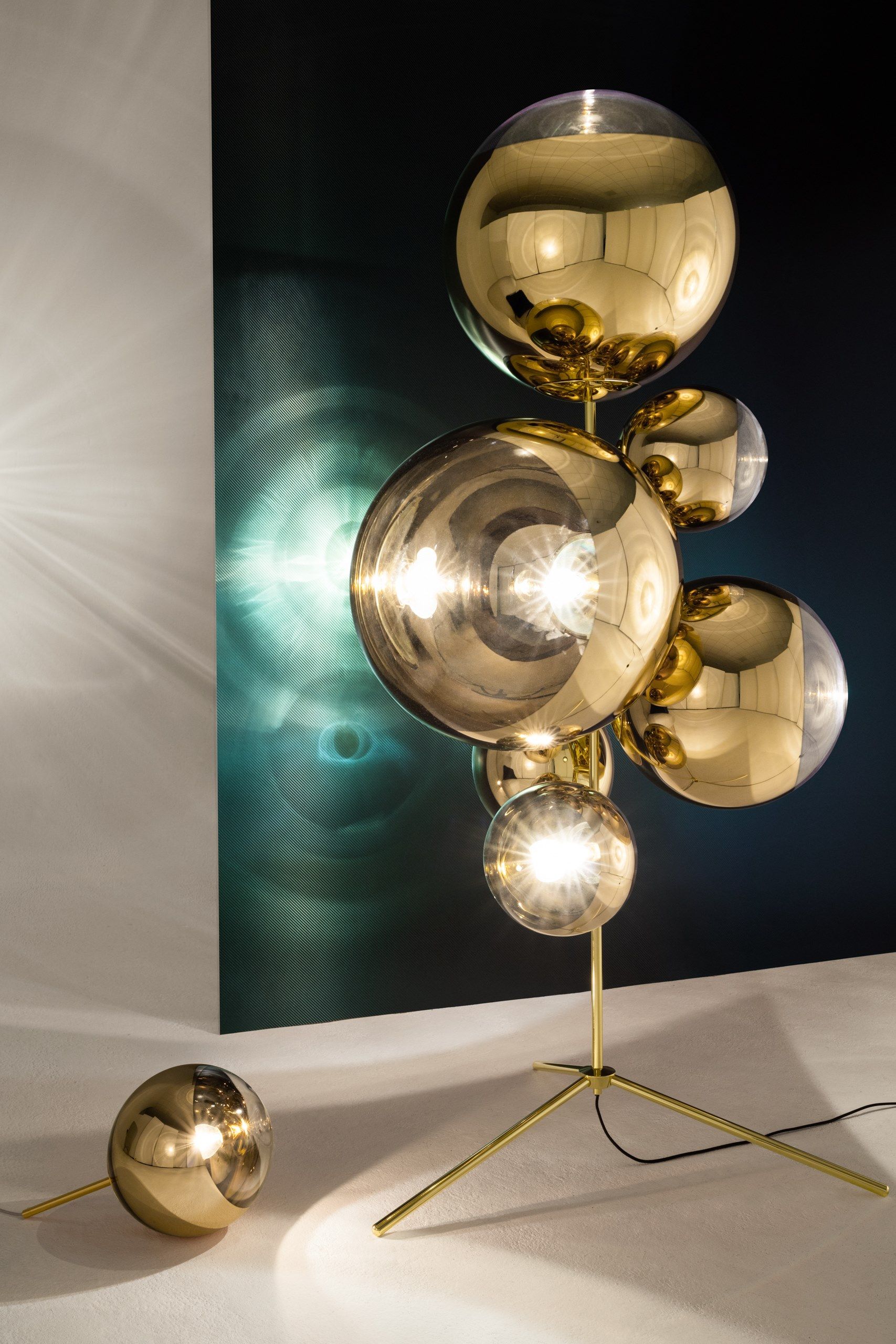Поликарбонат светодиодный торшер Tom Dixon Mirror Ball ARCH-00112436 - Вид №2