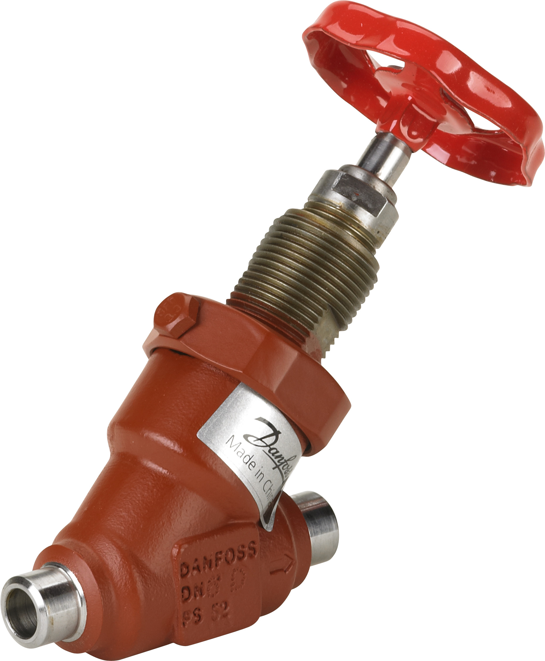 Danfoss SVA-S — запорные клапаны со стандартным штоком SVA-S 150 G STR H-WHEEL клапан запорный 148B6250  - Вид №1