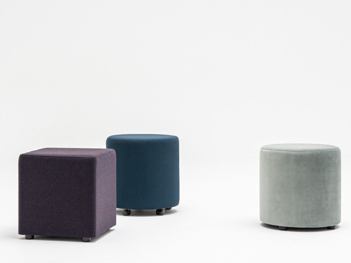 Квадратный пуф из ткани MDD Mix ARCH-00052604 - Вид №3