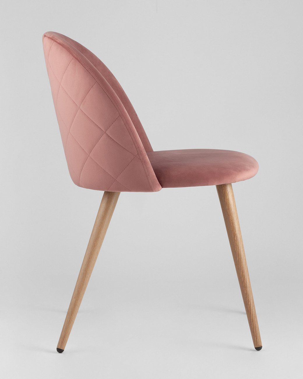Стул со спинкой с ромбами розовый "Лион" STOOL GROUP ДИЗАЙНЕРСКИЕ, ИНТЕРЬЕРНЫЕ 00-3946205 Розовый  - Вид №3