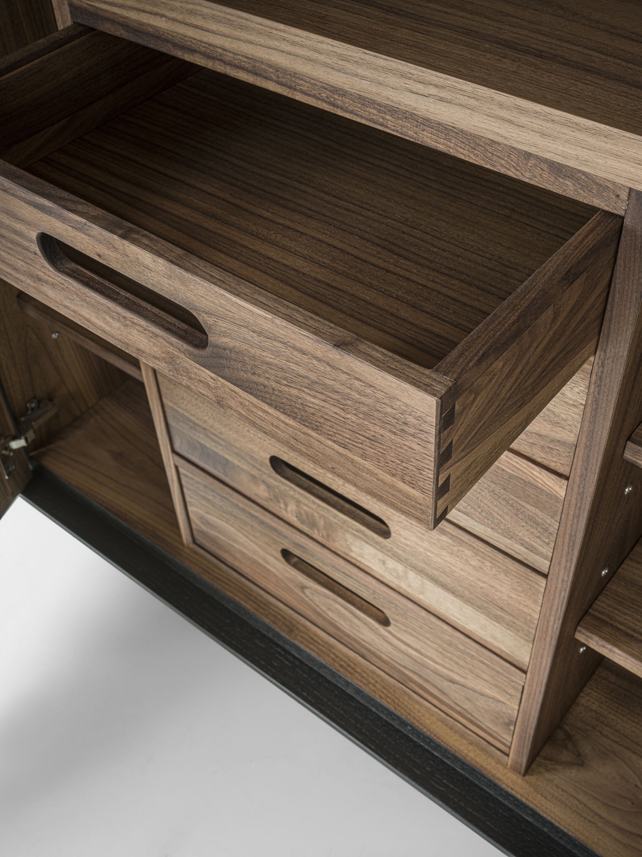 Высокий шкаф из массива дерева с комодом Riva 1920 Move ARCH-00094427 - Вид №5