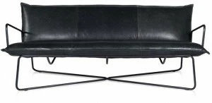 Jess 3-х местный кожаный диван Earl