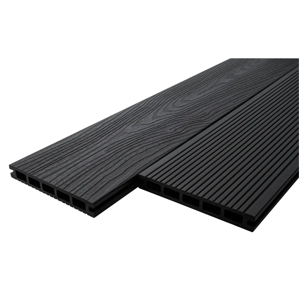 Террасная доска T-DECKS Графит - двусторонняя с текстурой дерева и вельветом 87036584 STLM-1377832 - Вид №7