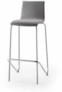 rosconi Высокий штабелируемый табурет из ткани со спинкой Aticon