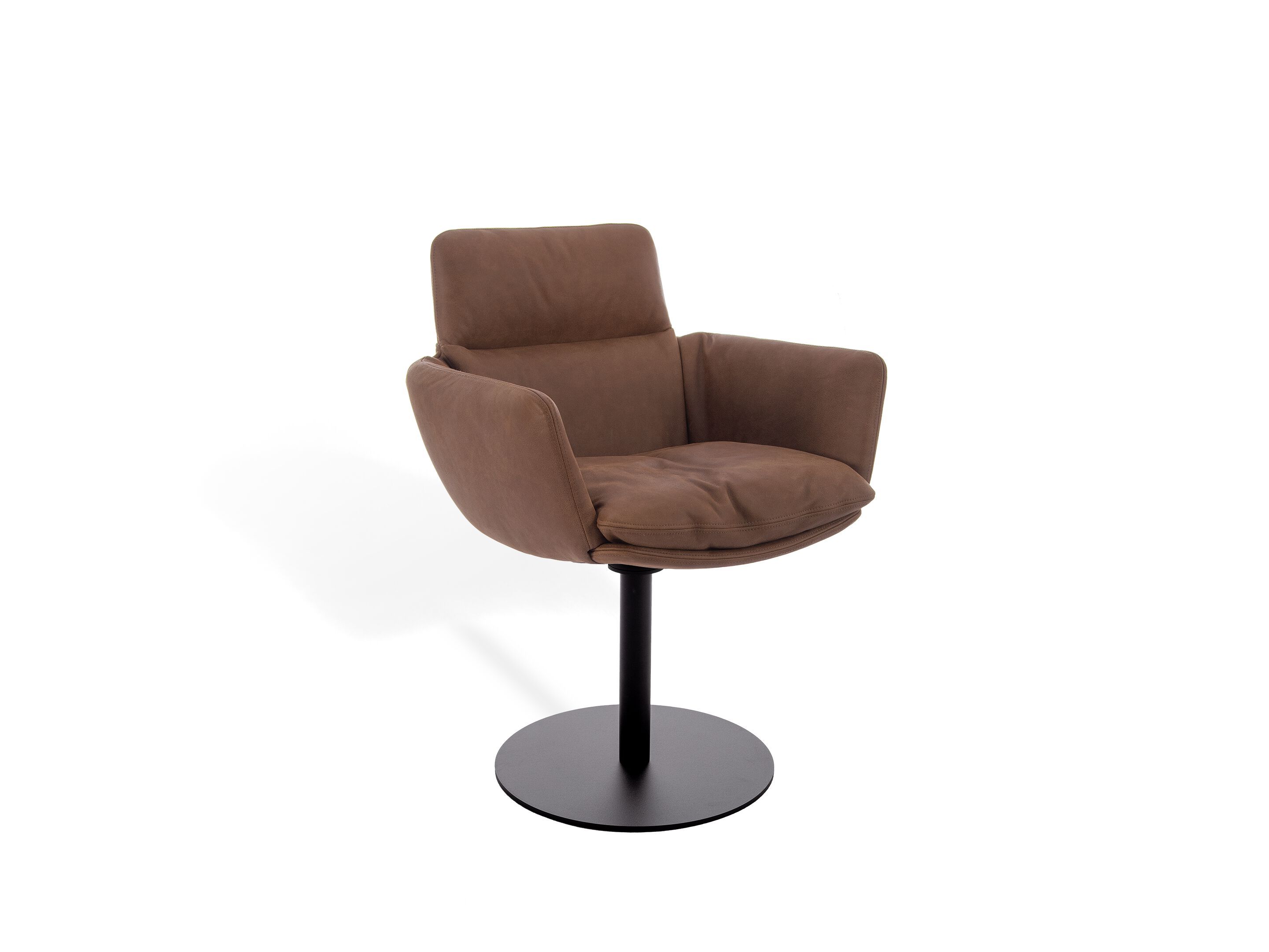 Вращающийся мягкий стул с подлокотниками KFF Faye Casual ARCH-00109931 - Вид №1