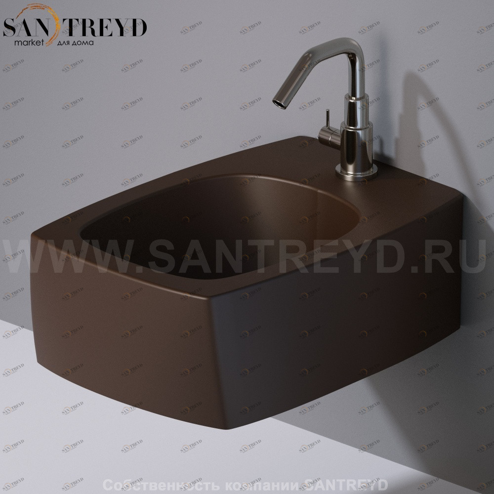 S572107 Биде подвесное SQUARE A. e T. Italia AeT ITALIA