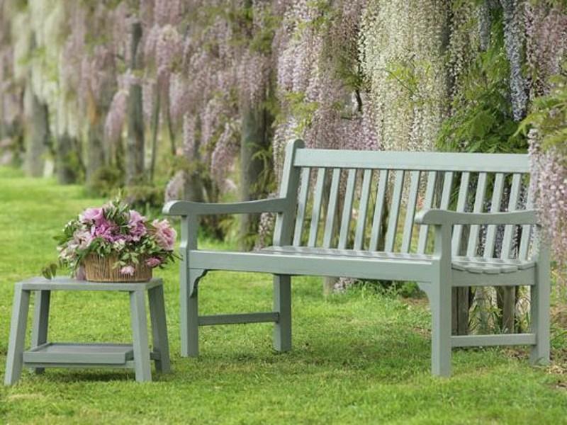 Ethimo Деревянная садовая скамейка с подлокотниками Notting hill Nhdm0500 - Вид №5