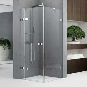 Novellini. Душевой уголок 90x90 см G+F на брекетах GALA 2