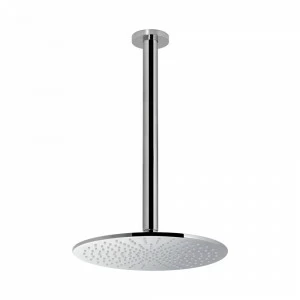 Латунный круглый потолочный верхний душ с дождевой струей.  NEWFORM Италия