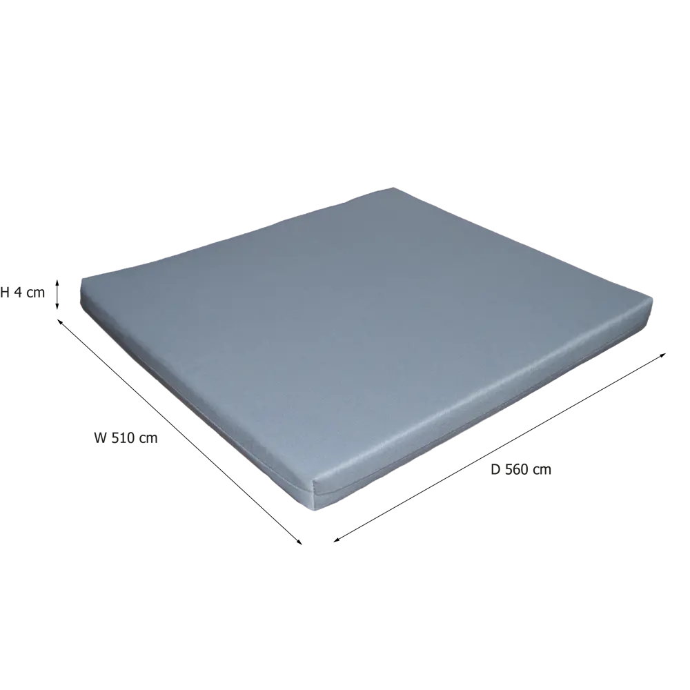 Диван садовый Naterial Basegi 69.5x131x79 см полипропилен цвет темно-серый STLM-2094814 - Вид №8