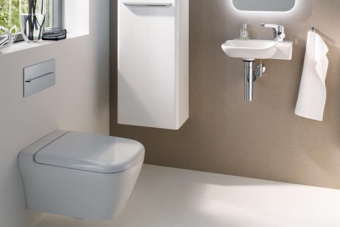 201460000 Подвесной унитаз настенный Белый Keramag  Германия  - Вид №4