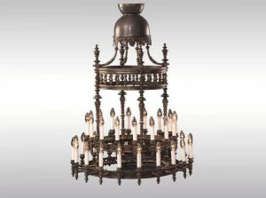 Woka Lamps Vienna Люстра из бронзы в классическом стиле