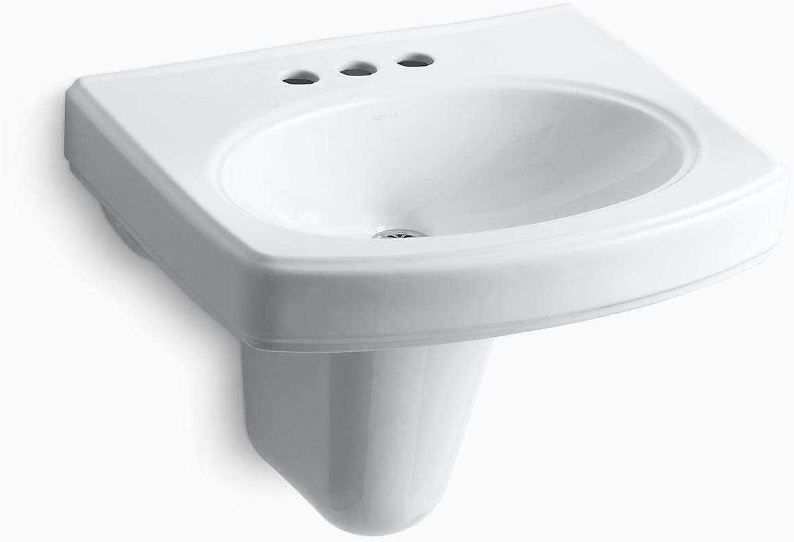 K-2035-4-47 Подвесная раковина настенная прямоугольная Kohler  - Вид №1