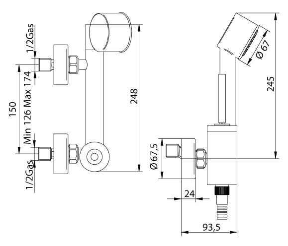1583200000-1 Смеситель Bandini Coco Santreyd - Вид №1
