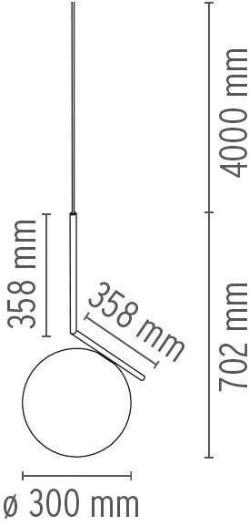 Flos Home collection - sospensione  F3176057 - f3176059  - Вид №6