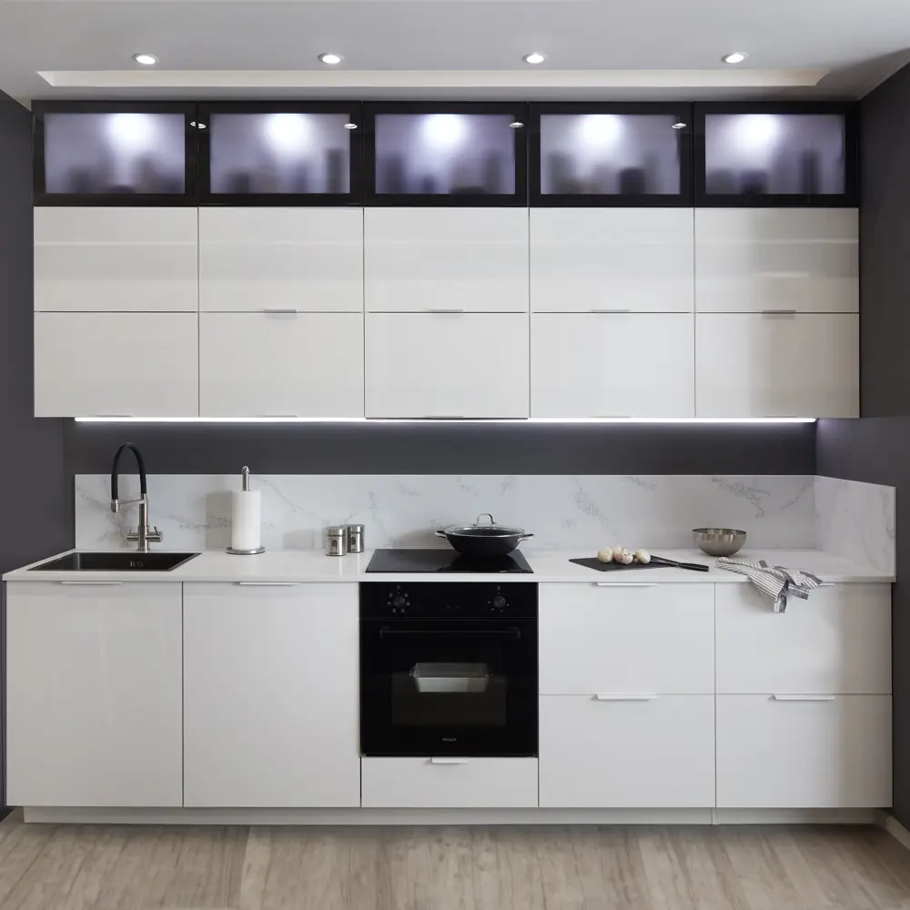 Фасад кухонного шкафа Аша 44.7x102.1 см KONSENSA ЛДСП цвет белый 89419201 STLM-2184838 - Вид №14