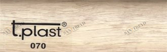 Заглушка левая для плинтуса 070 Дуб беленый T-PLAST 2541026