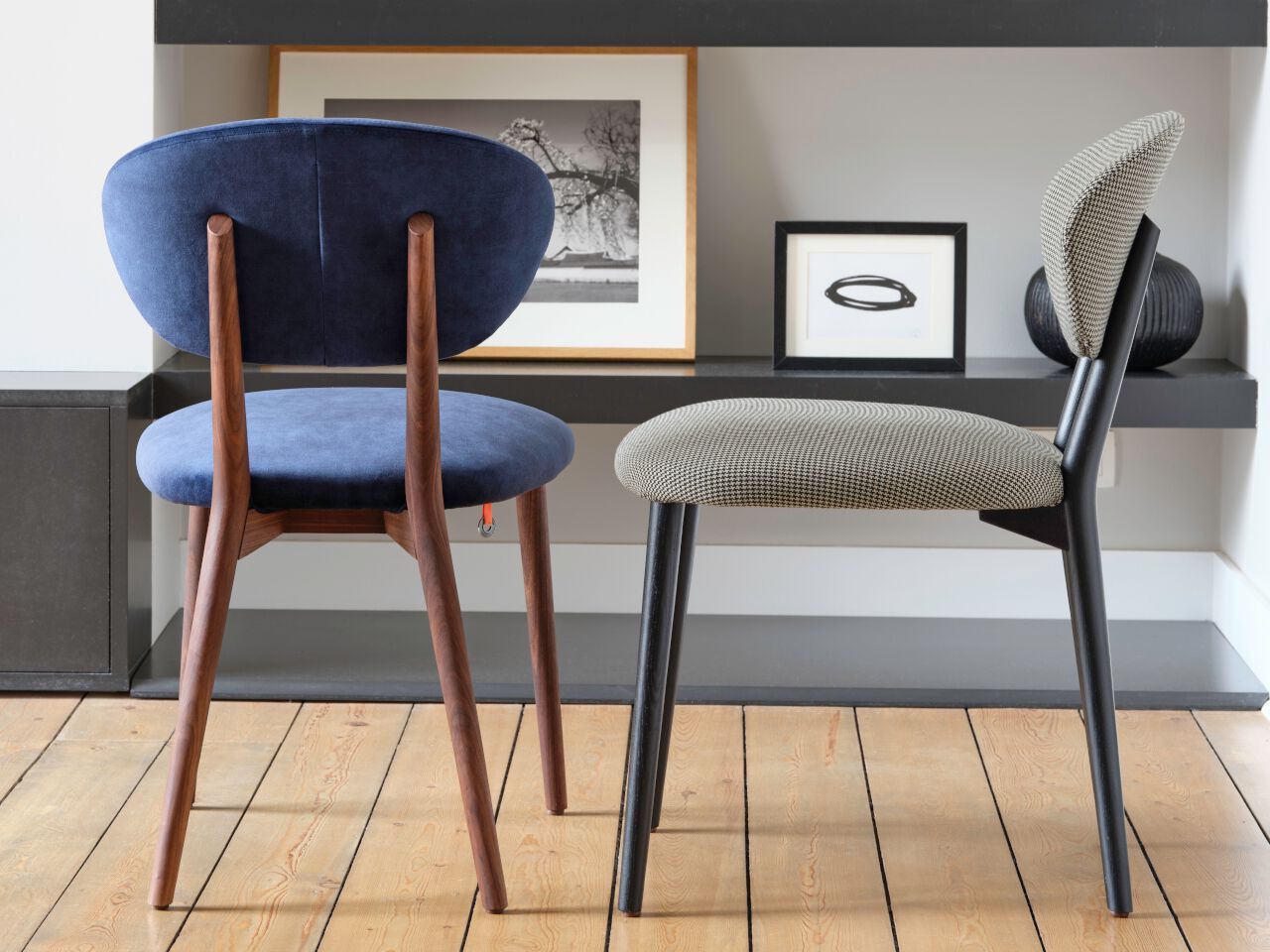 Мягкий стул из ткани без подлокотников Mobitec Toro ARCH-00006009 - Вид №3