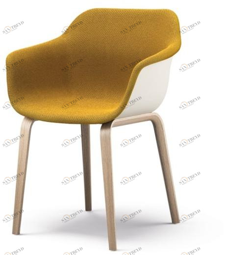 Brunner Стул с обивкой и подлокотниками Crona sun-id-1384833