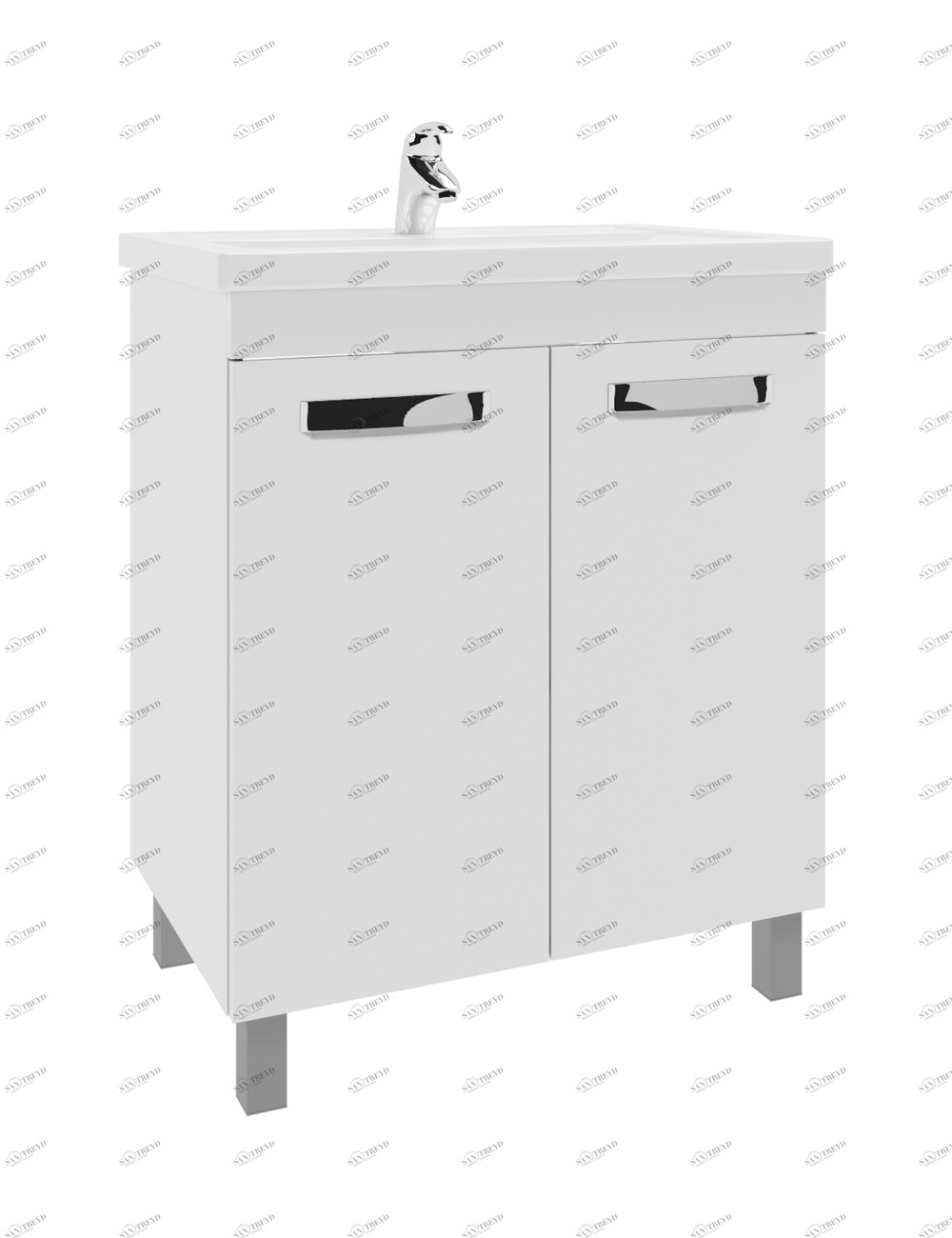 Тумба Plaza 700 (Фостер)700⨉470⨉820 мм белый Santreyd sun-id-665244