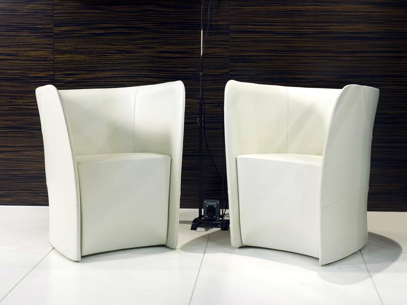 i 4 Mariani Кожаное кресло с подлокотниками Papillon sun-id-1407540 - Вид №3