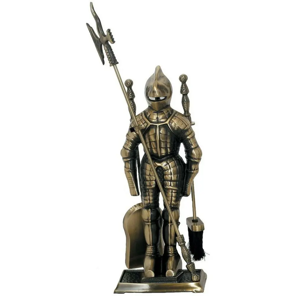 Набор каминный 50010 АВ, 3 предмета, цвет античная бронза REALFLAME STLM-2007301