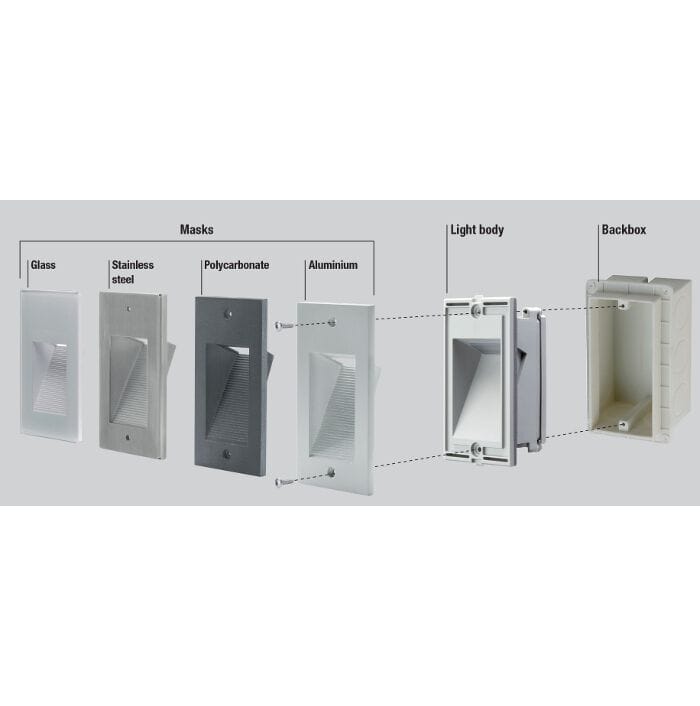 Настенный светодиодный маркер Goccia Illuminazione QUANTUM ARCH-00001596 - Вид №6