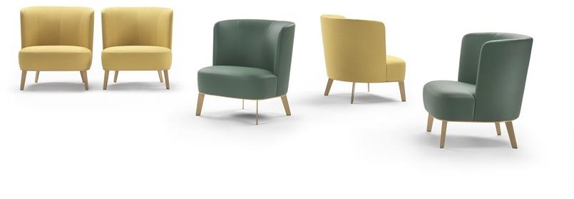 Marelli Кресло из ткани Derek 9dk201 - 9dk202 - Вид №3