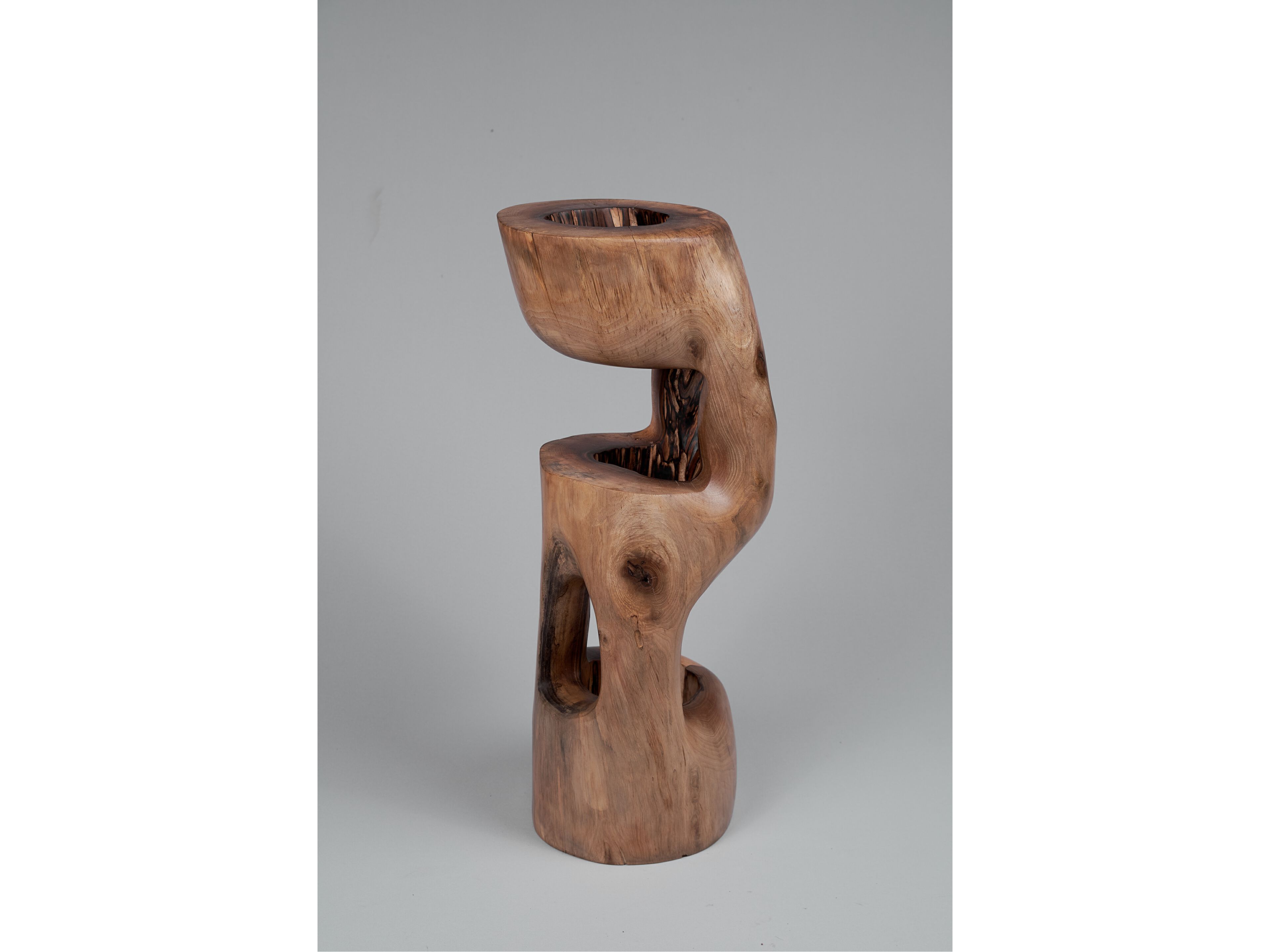 Высокий журнальный столик из грецкого ореха Logniture Leszy ARCH-00042668 - Вид №1