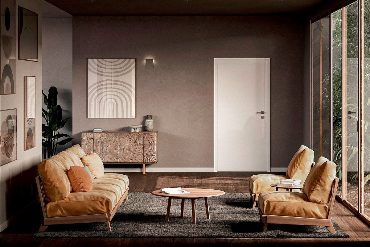 Бронированная входная дверь со скрытыми петлями DIERRE Minimal ARCH-00047981 - Вид №11