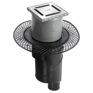 090058 Трап водосток PLATZ Norma 100х100  Berges PLATZ Norma