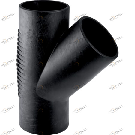 GEBERIT 305.054.14.1 Тройник Geberit Silent-db20 45° 