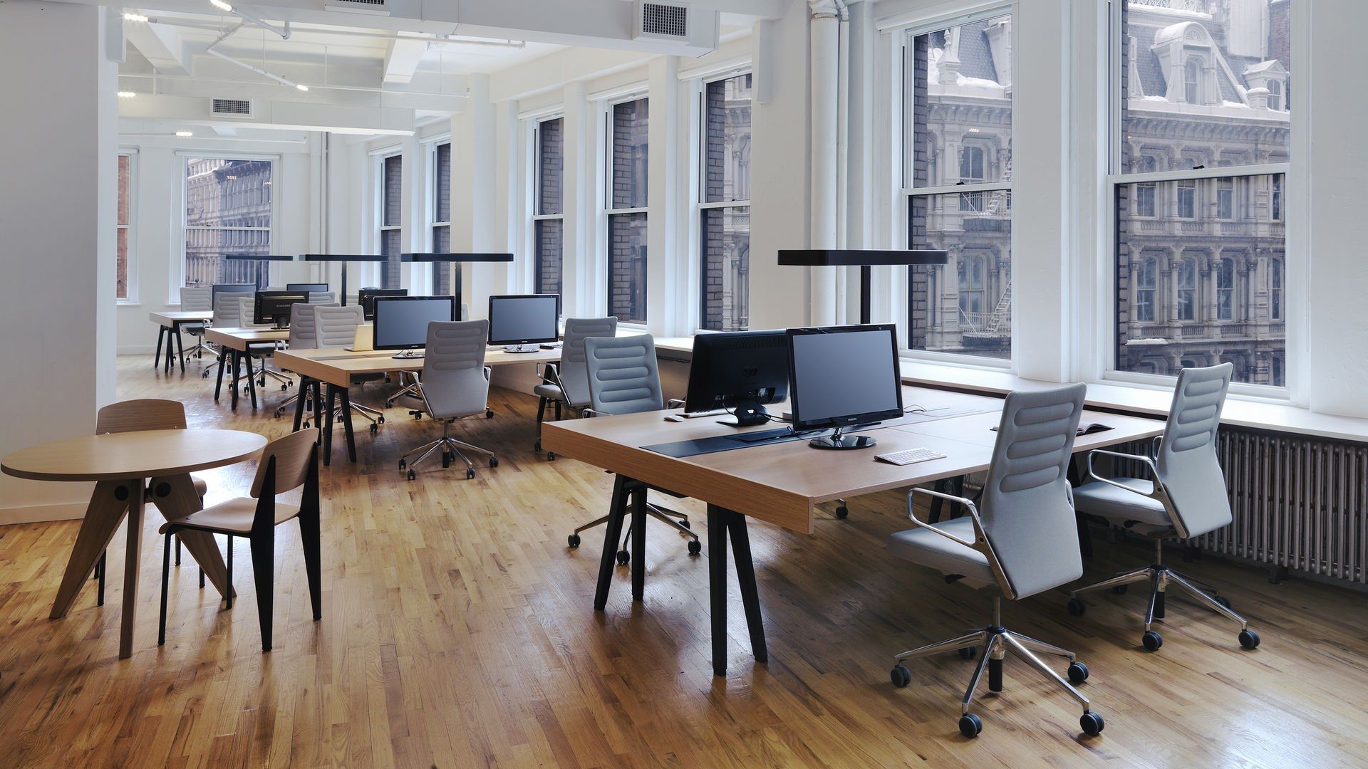 Кожаный операционный офисный стул VITRA AC 5 ARCH-00005591 - Вид №4