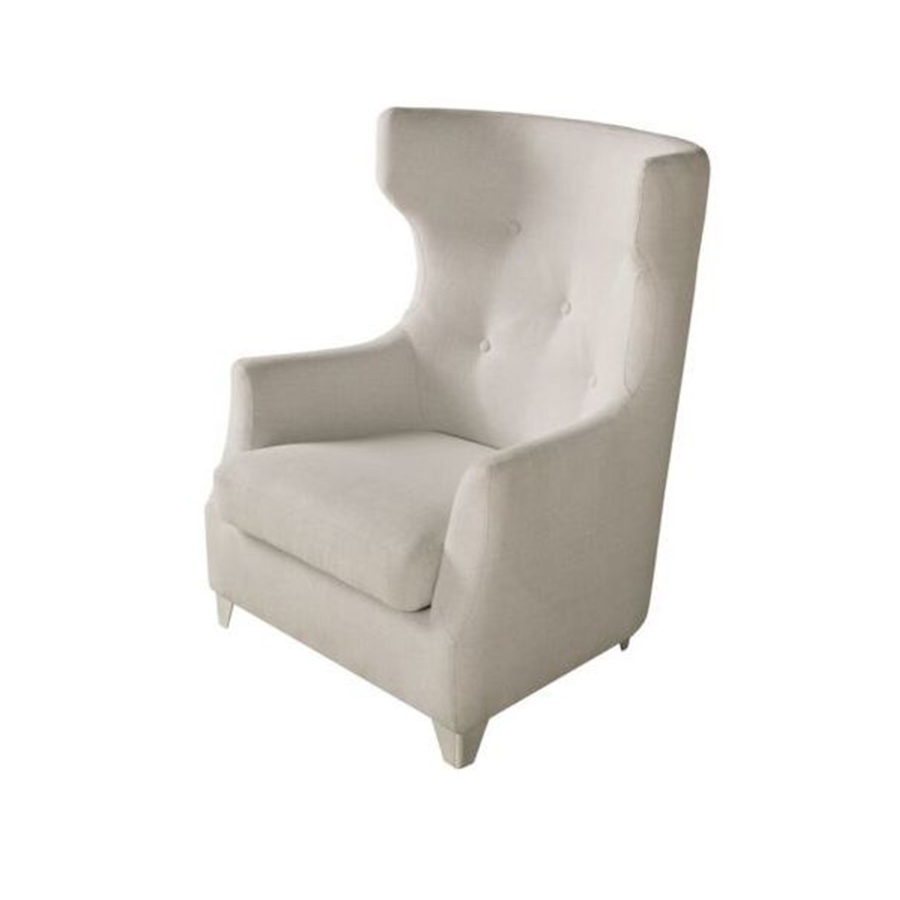 Кресло Rose, молочное, обивка Yeti Sits S1601 - Вид №3