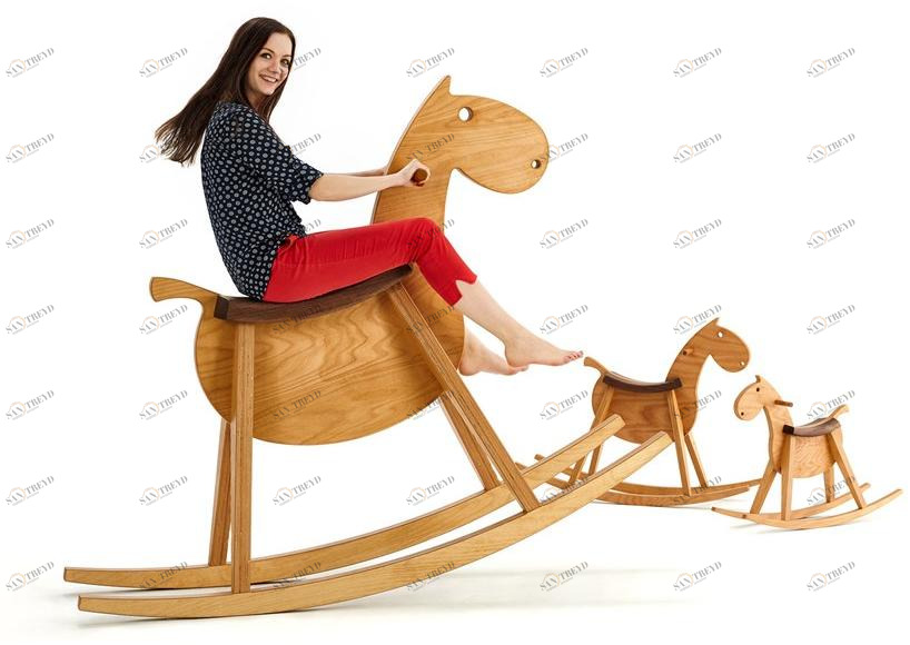 sixay furniture Лошадка-качалка из дерева sun-id-1446687