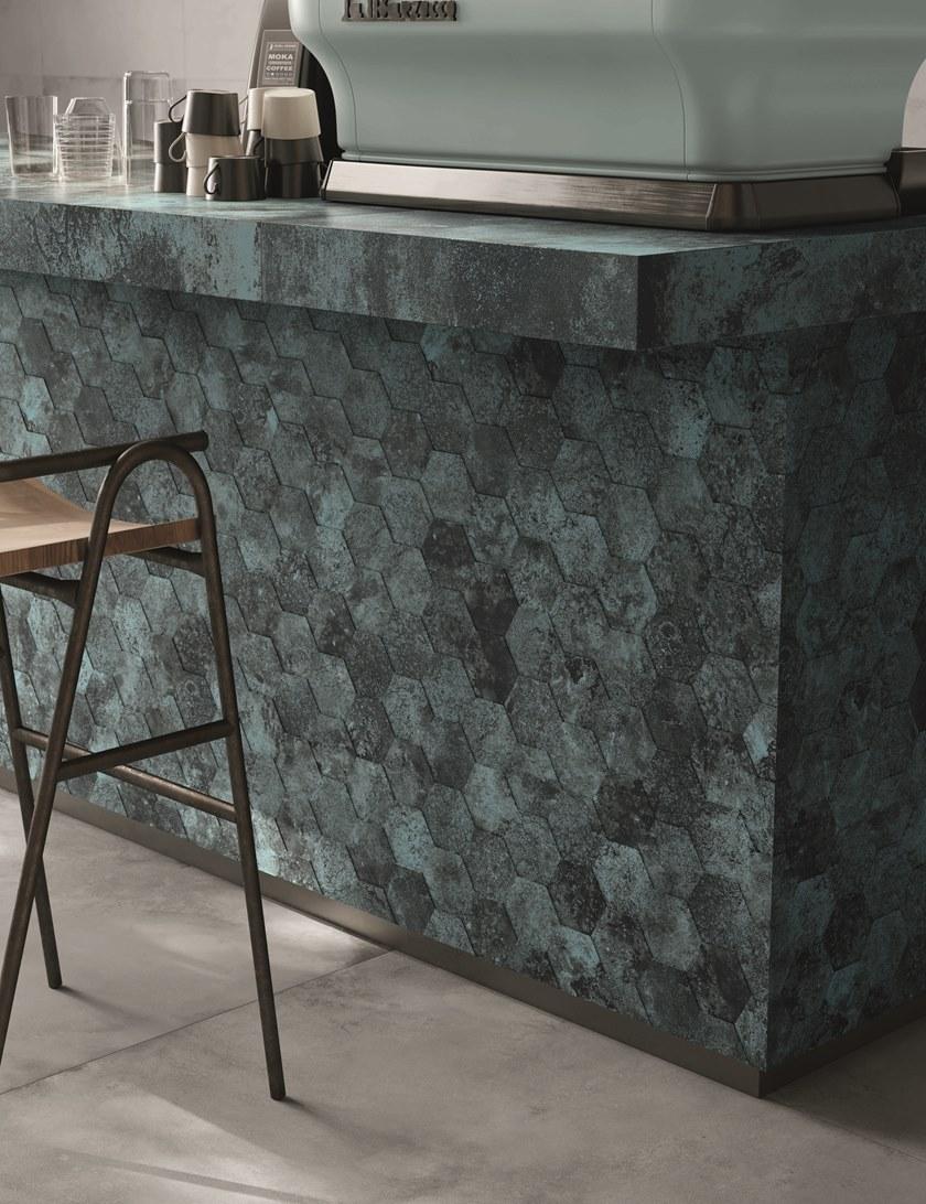 Ceramiche Caesar Стены / напольная плитка из керамогранита под металл sun-id-1449017 - Вид №25