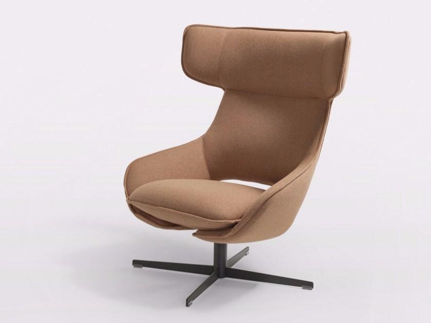 Artifort Кресло поворотное на 4-х спицах с подлокотниками Kalm sun-id-1428539 - Вид №1