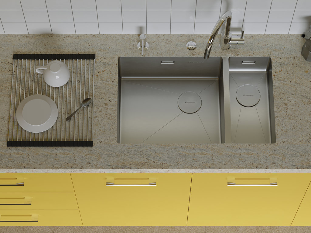 Кухонная мойка Taki 69-2-U/IF Side IN-L OMOIKIRI 4997049 - Вид №1