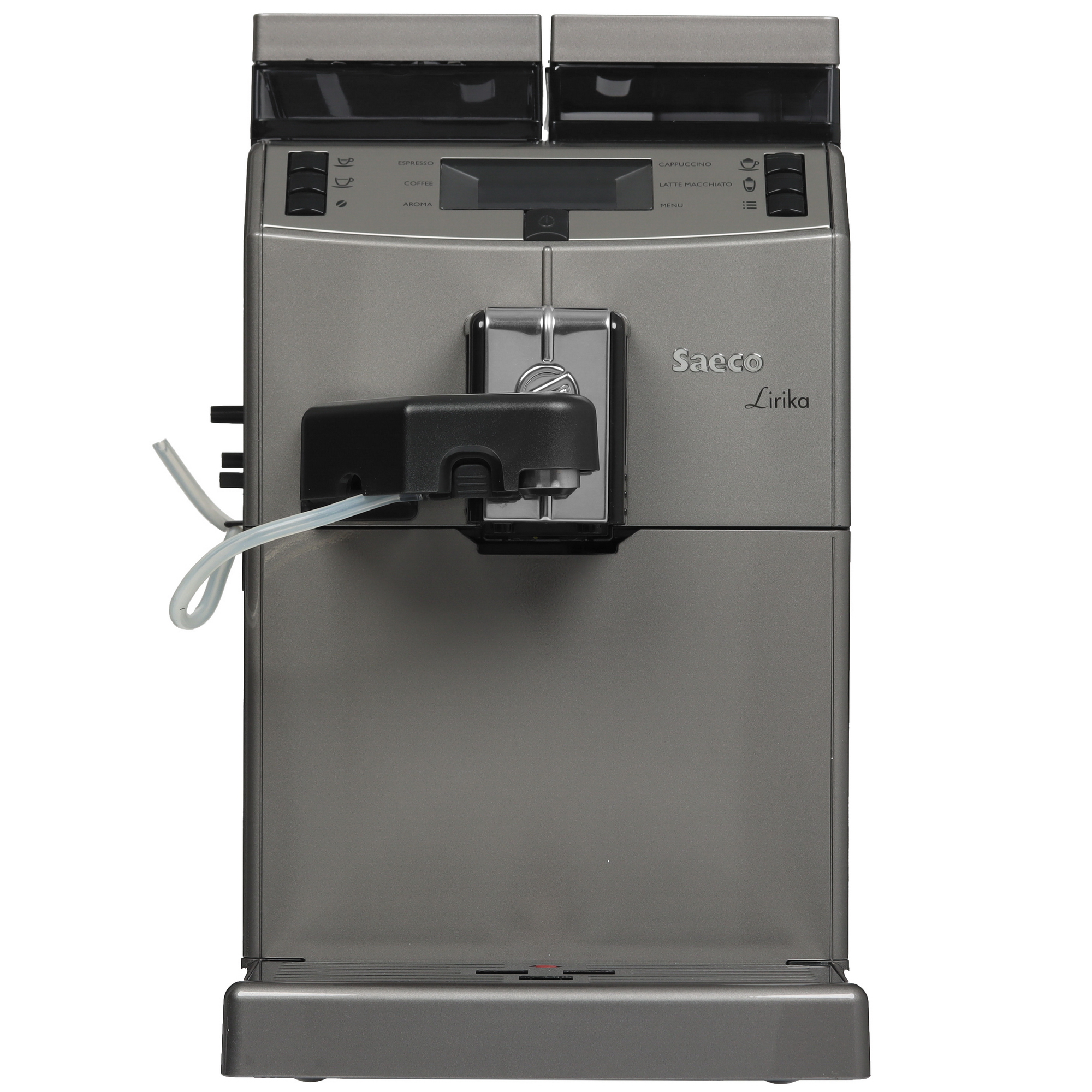 5495587 Кофемашина автоматическая Saeco Lirika One Touch Cappuccino черный STDN-0066202 - Вид №1