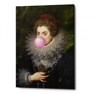 30101916 Арт-портрет «Придворная бурбонcкого дворца» (холст, галерейная натяжка) Object Desire